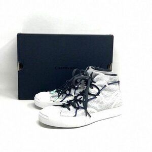 💖MEGA SALE💖Converse Jack Purcell Rally Mid White 170947C Canvas Men's Gray